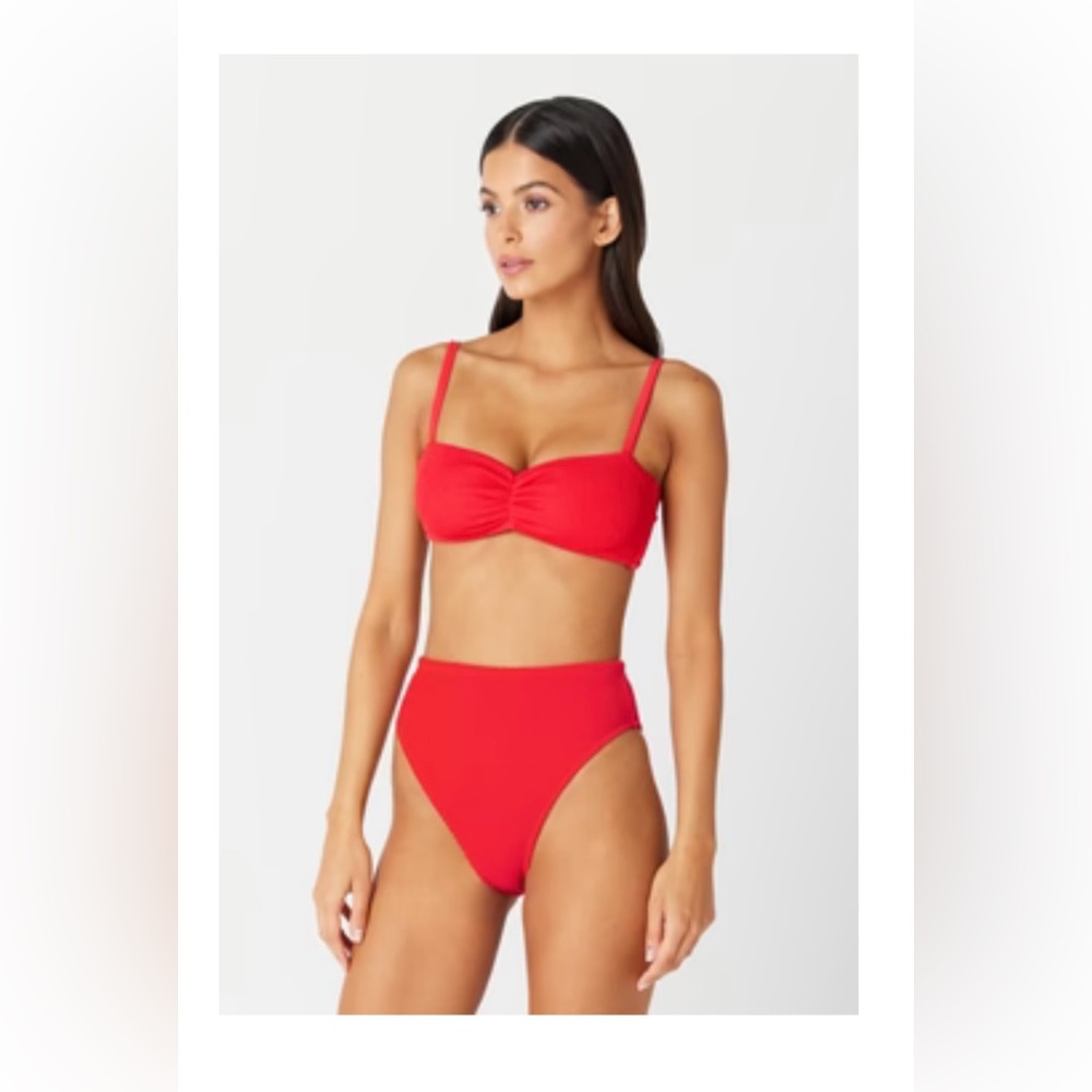 GIGI C. Red Bikini Set, Size Small, NWT
